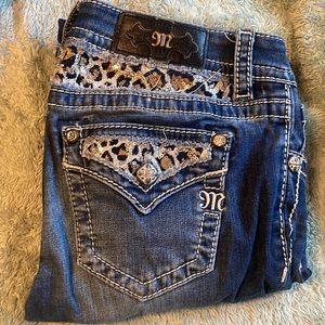Cheetah Miss Me Jeans